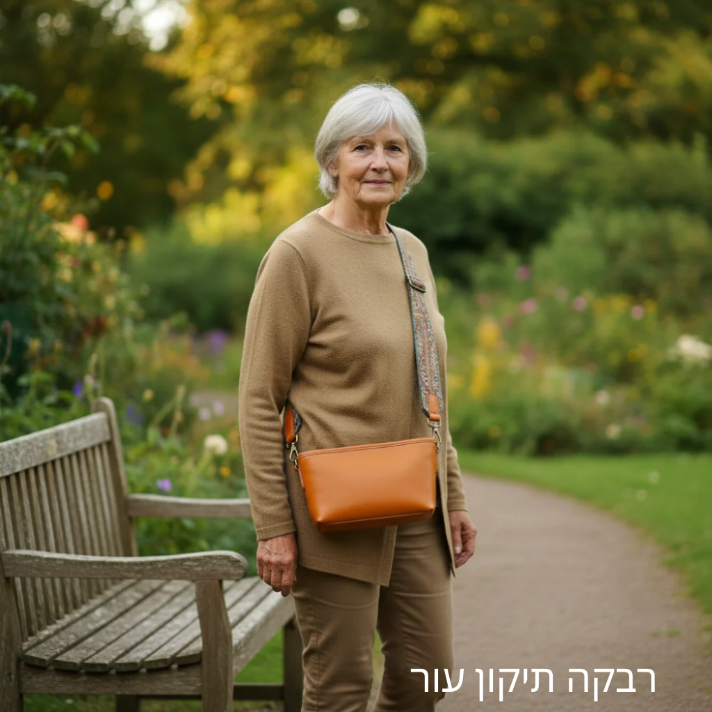 תיק עור וינטג' של תמר