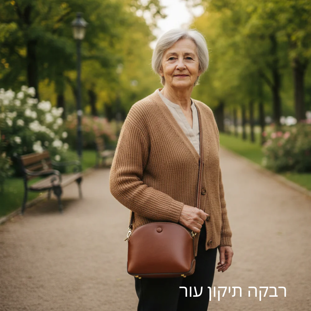 תיק צד אמליה בסגנון רטרו