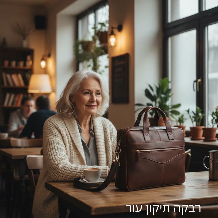 תיק מסמכים מעור אנתוני