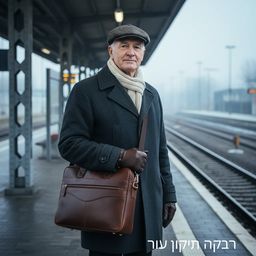 תיק מסמכים מעור אנתוני