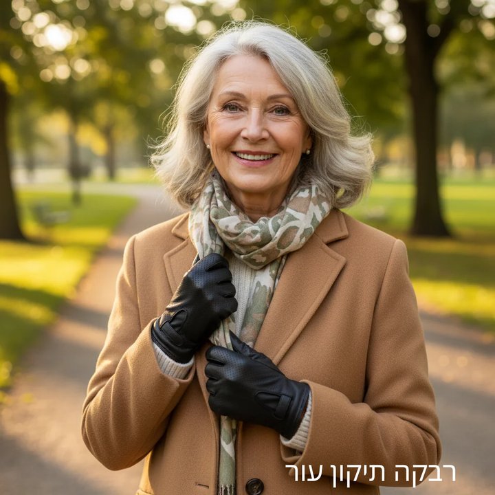 כפפות עור של פליקס