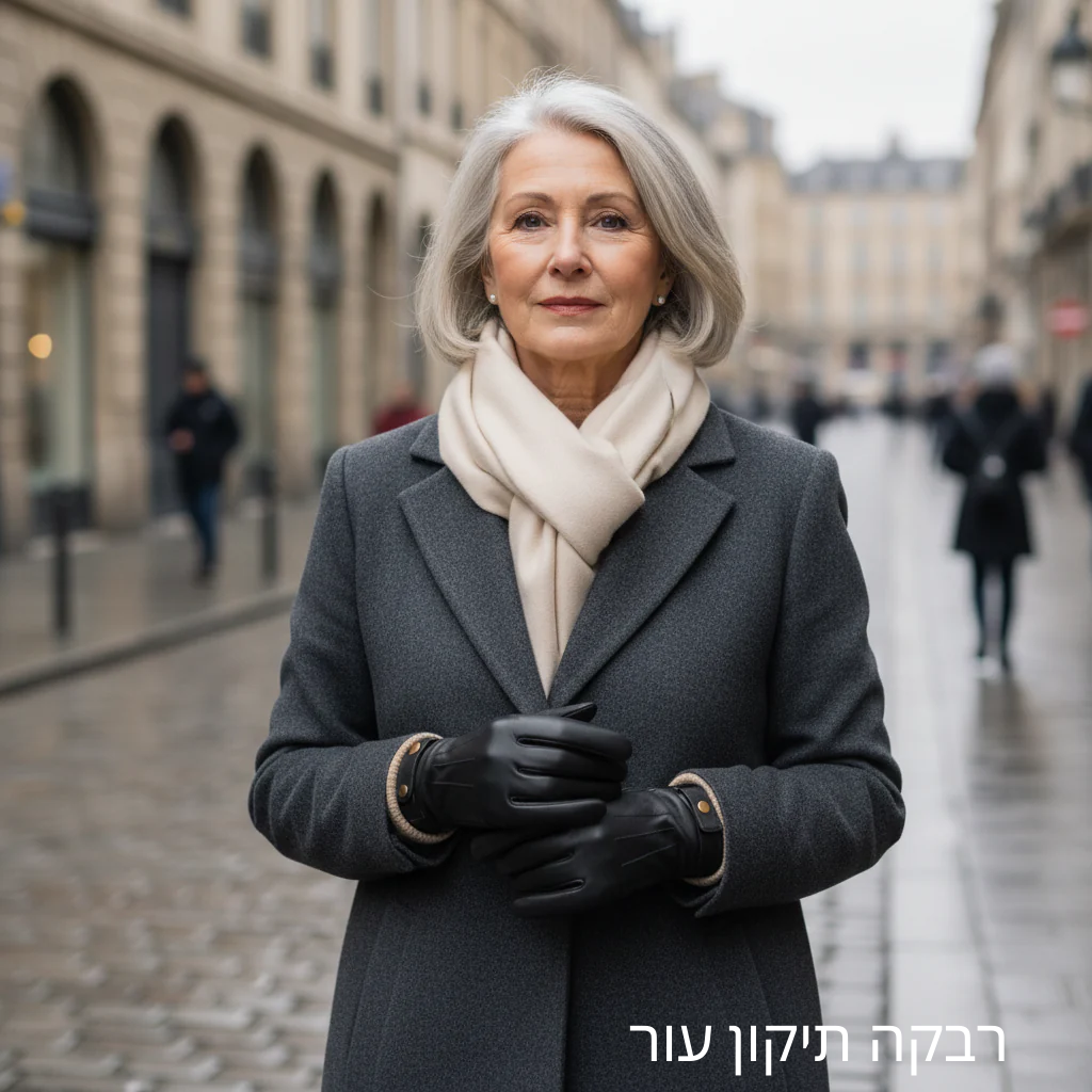 כפפות עור של לואי