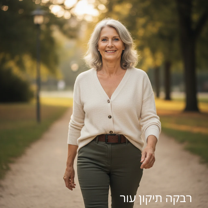 חגורת עור מילאנו