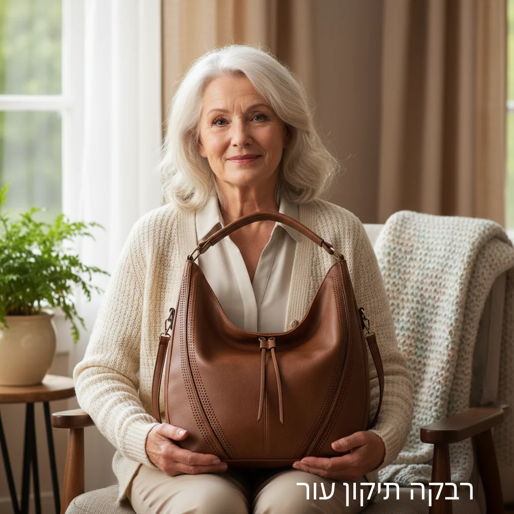 Minerva תיק כתף קלאסי