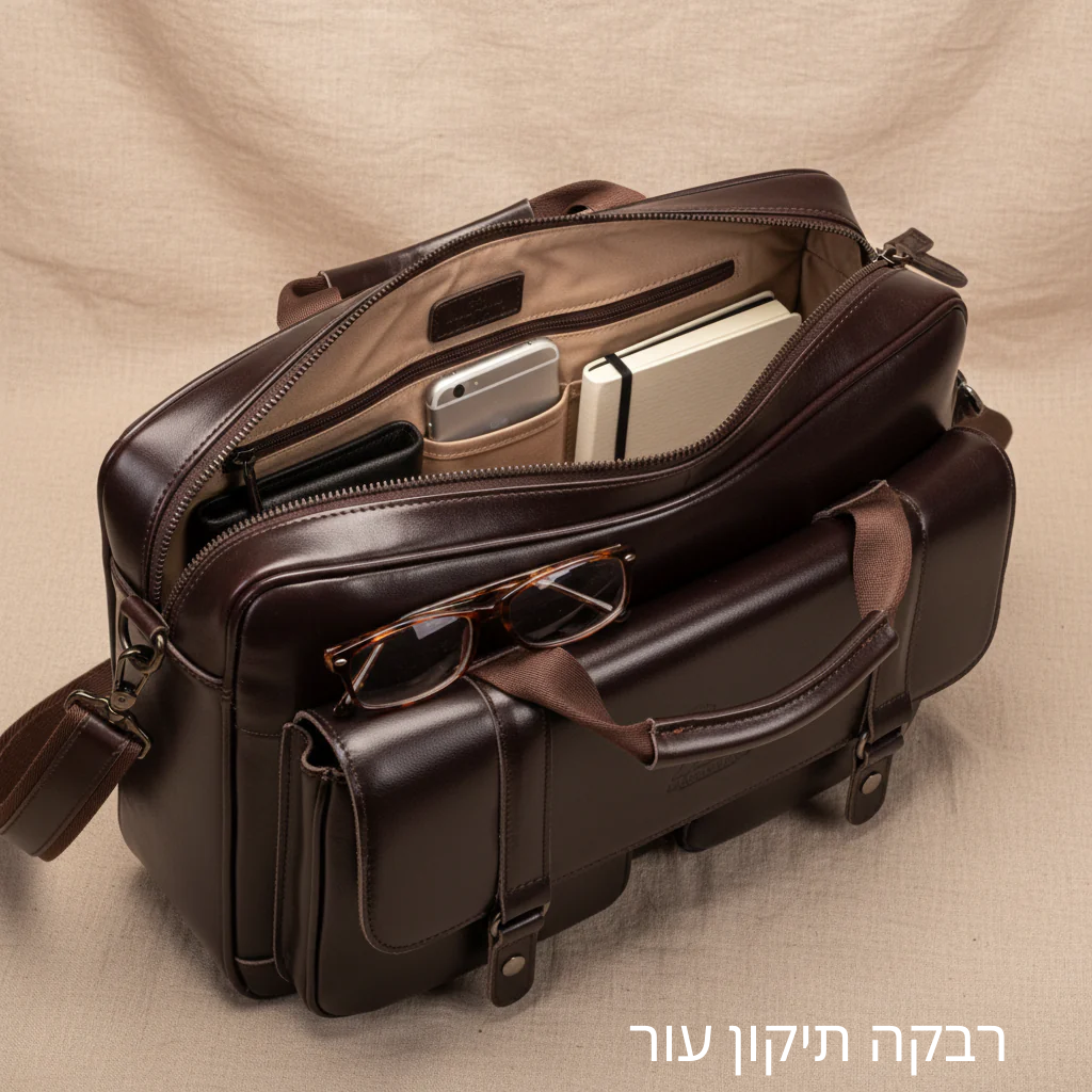 מזוודת עור סטרלינג