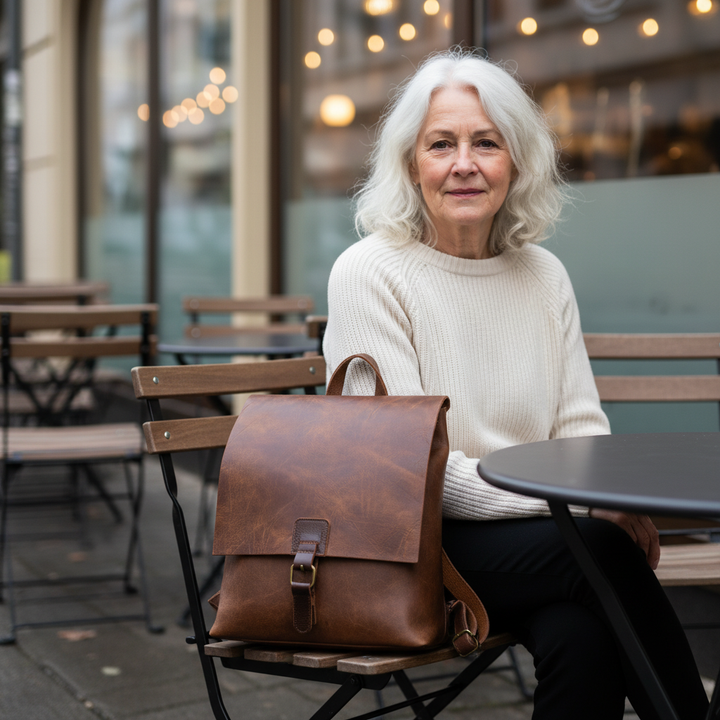 תיק גב הארפר רטרו