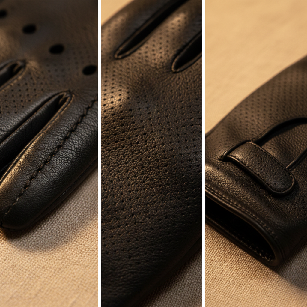 כפפות עור של פליקס