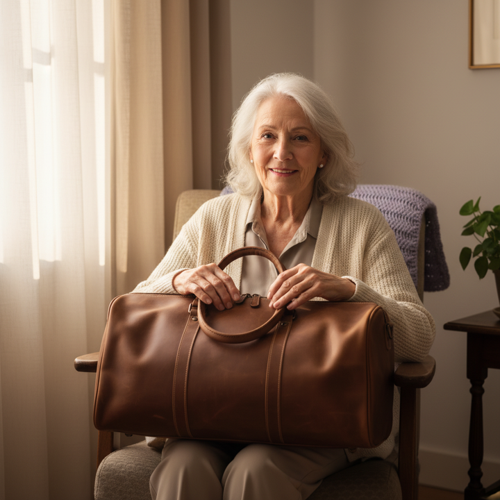 תיק נסיעות מעור של קאלאהן