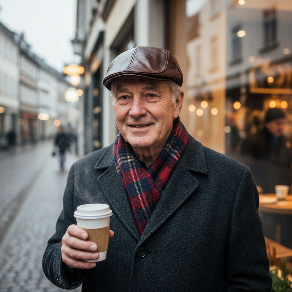 כובע עור תיאו