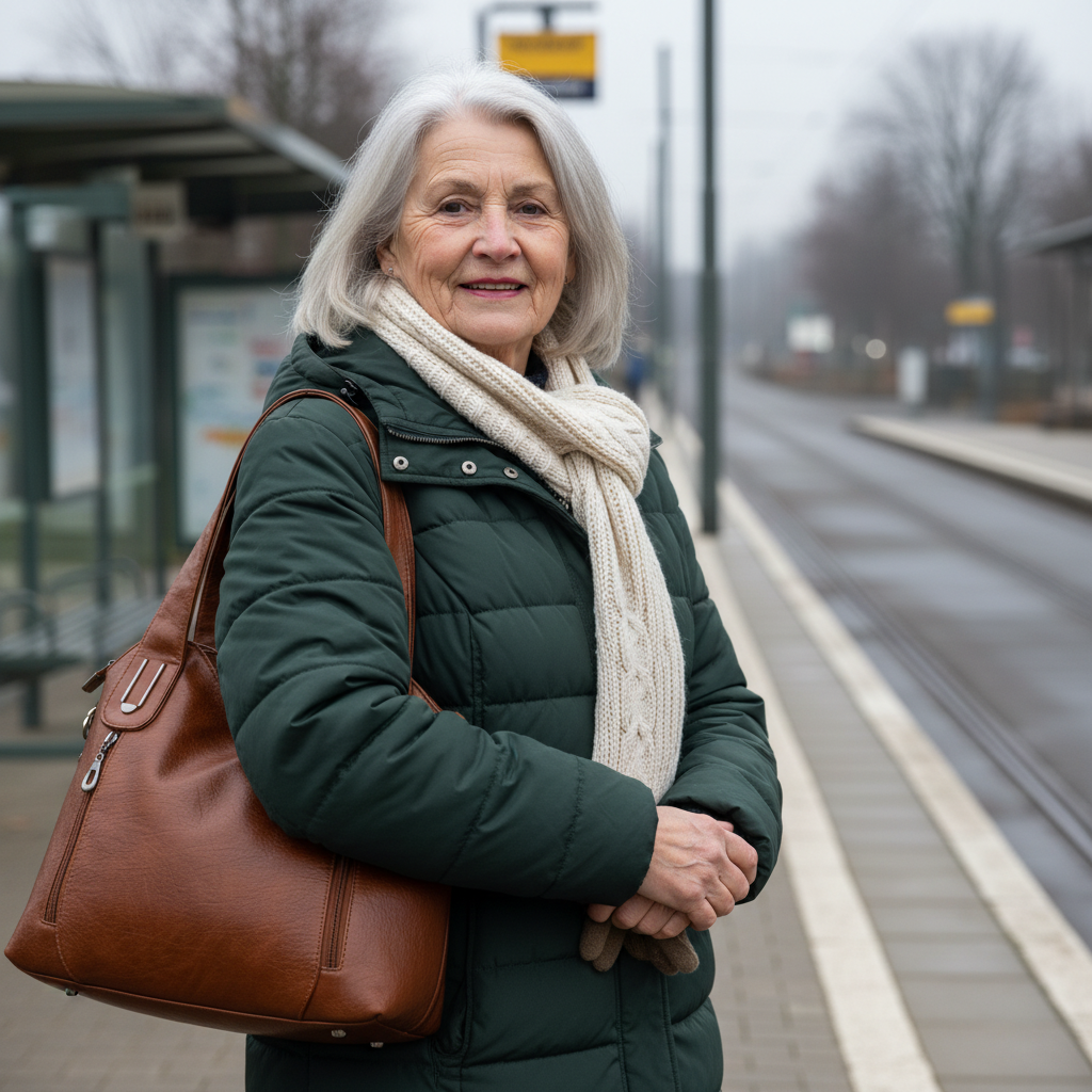 תיק כתף רטרו של אמה