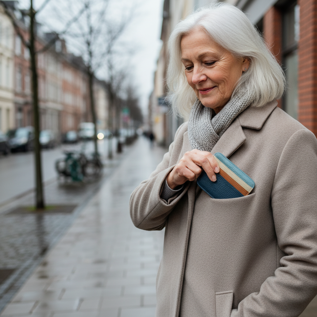 ארנק עור לואי
