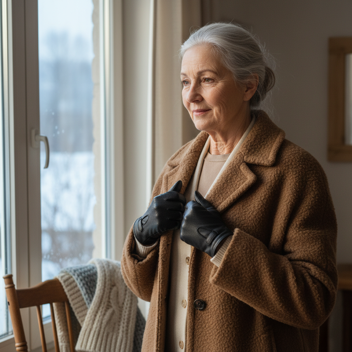 כפפות עור של פליקס