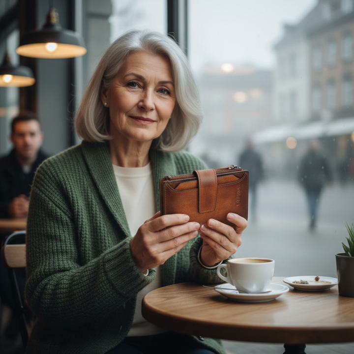 ארנק תלת-קיפול של ג'ונאס