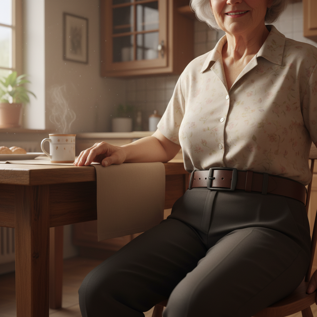 חגורת עור מילאנו