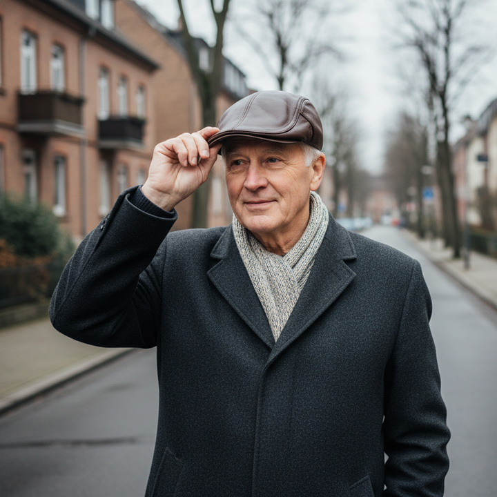 כובע עור תיאו