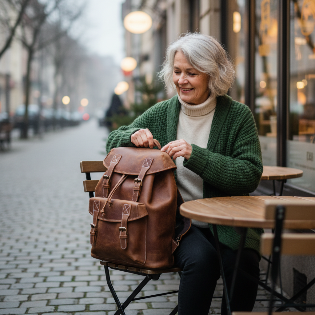 רוברט תיק גב וינטג'