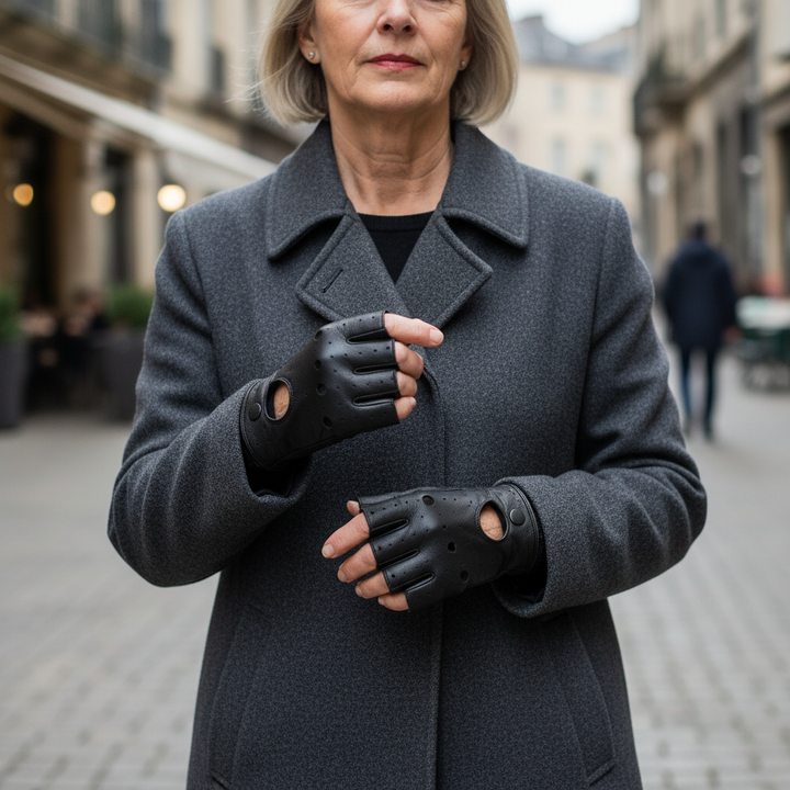 כפפות עור של מייק