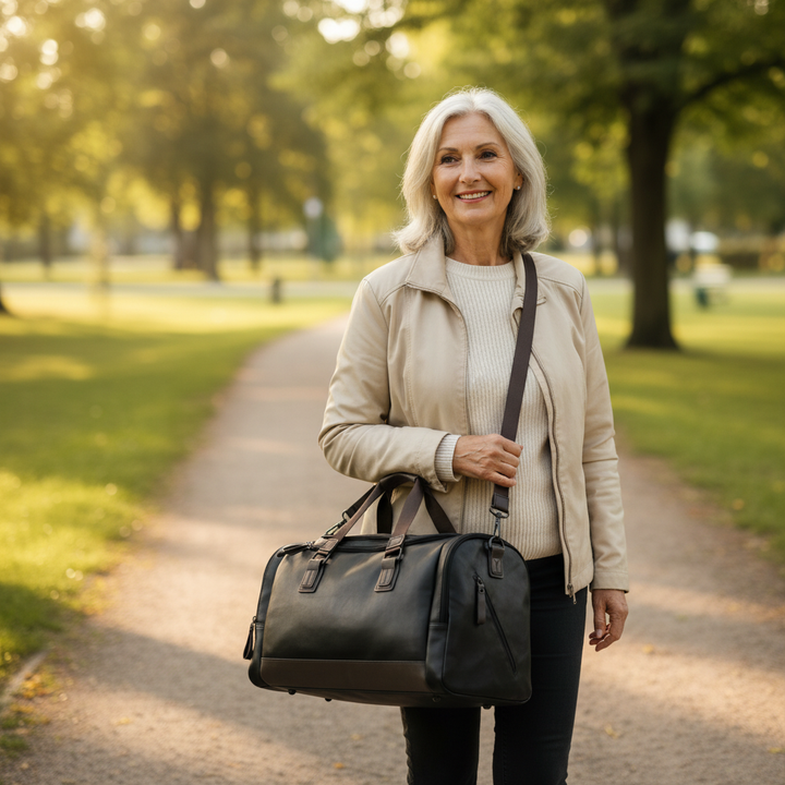 תיק נסיעות מעור אוסקר