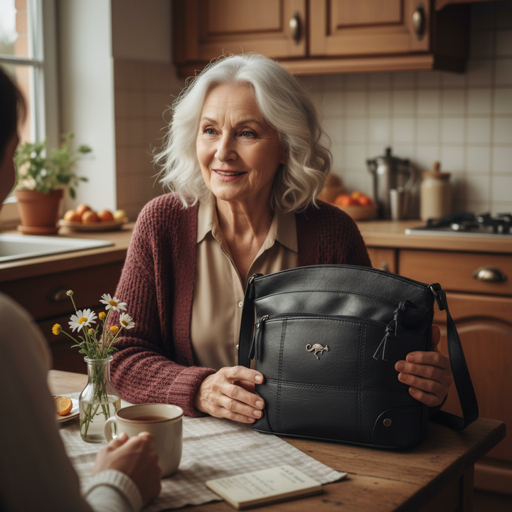 תיק בעיצוב חתימת אלינה