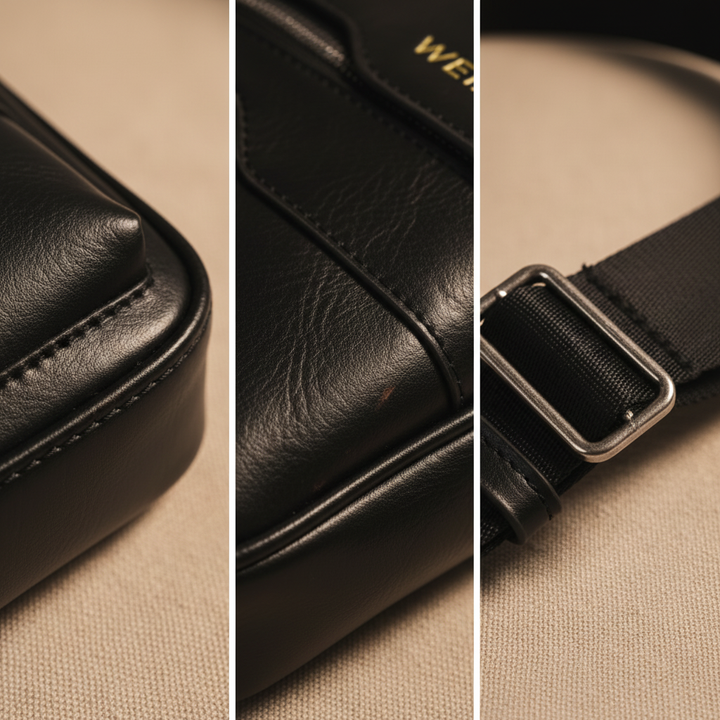 Noah כיס חזה מעור