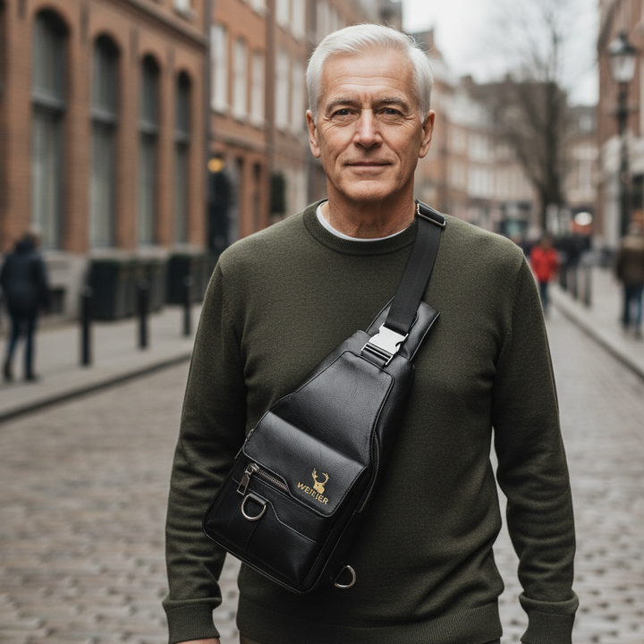 Noah כיס חזה מעור