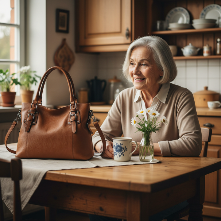 תיק כתף יוקרתי של סיינה