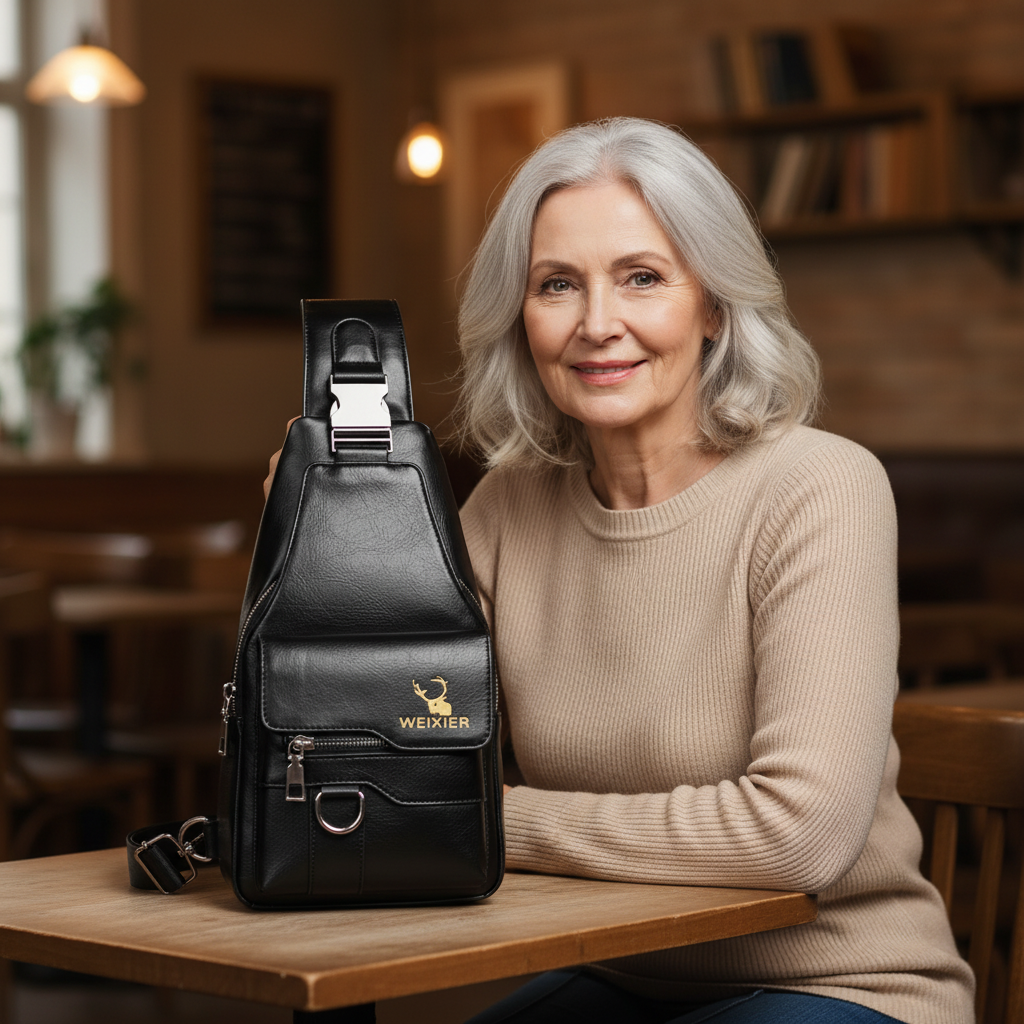 Noah כיס חזה מעור