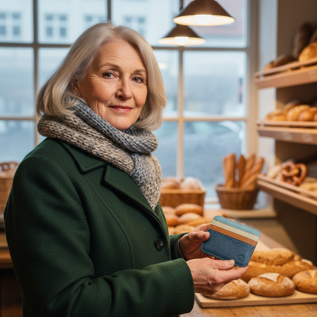 ארנק עור לואי