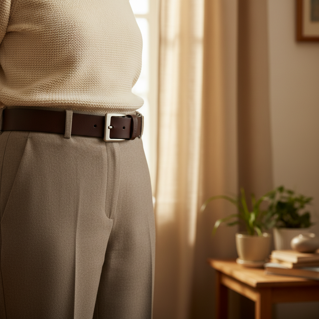 חגורת עור של נוח