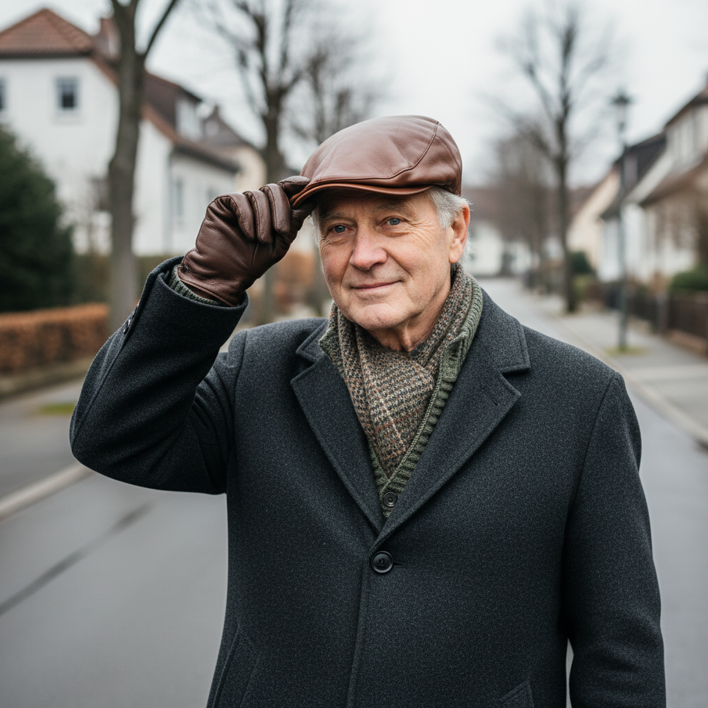 אלאריק כובע וינטג' כסף