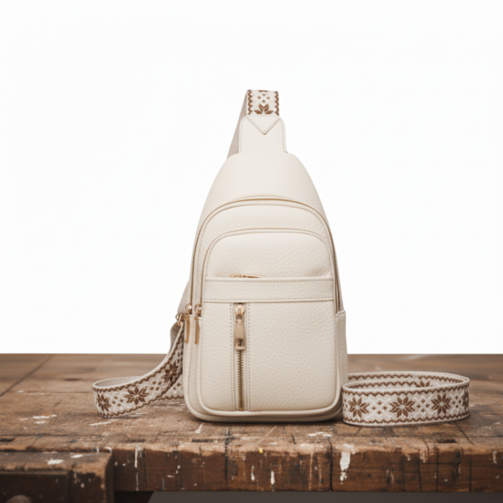 תיק חזה בצבע הייזל