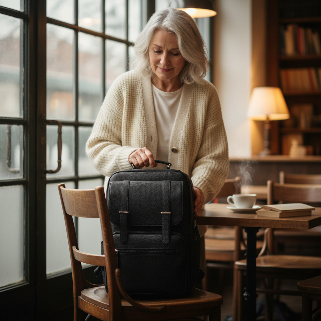 נתן תרמיל עור