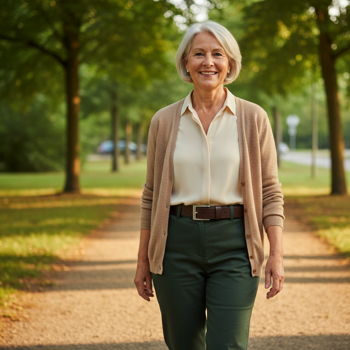 חגורת עור של נוח