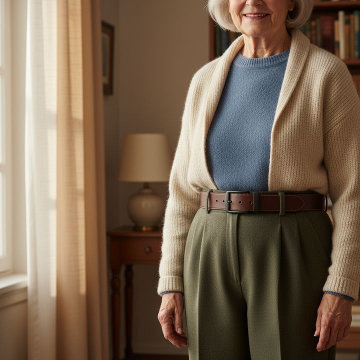 חגורת עור מילאנו