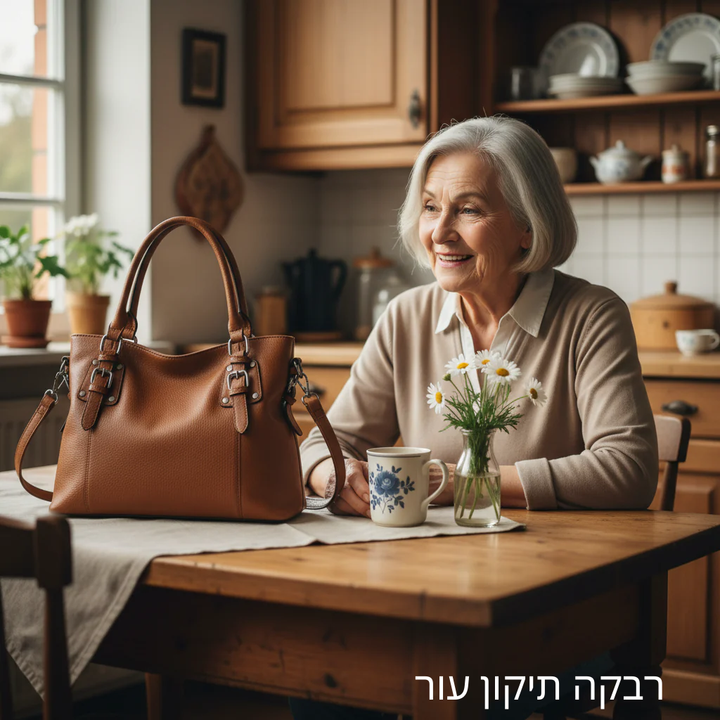 תיק כתף יוקרתי של סיינה