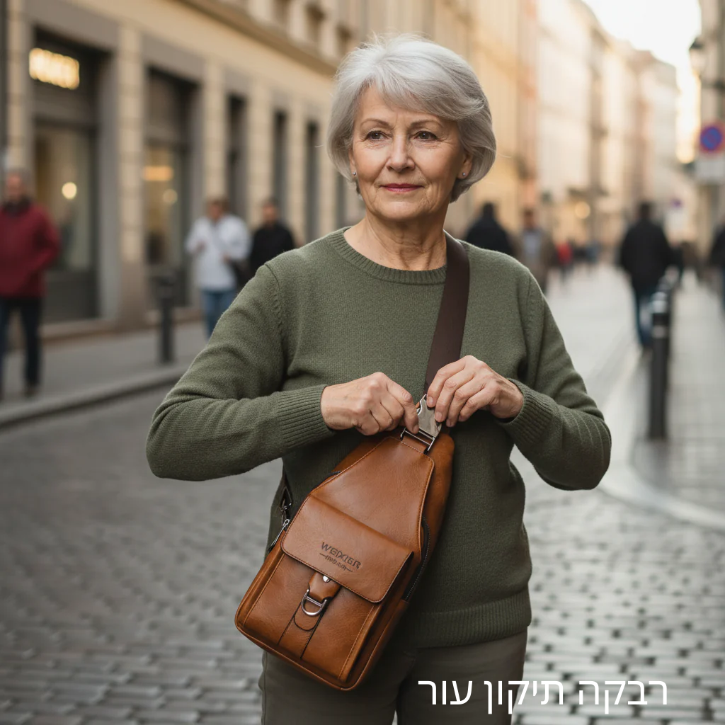 סילאס כיס חזה וינטאג'